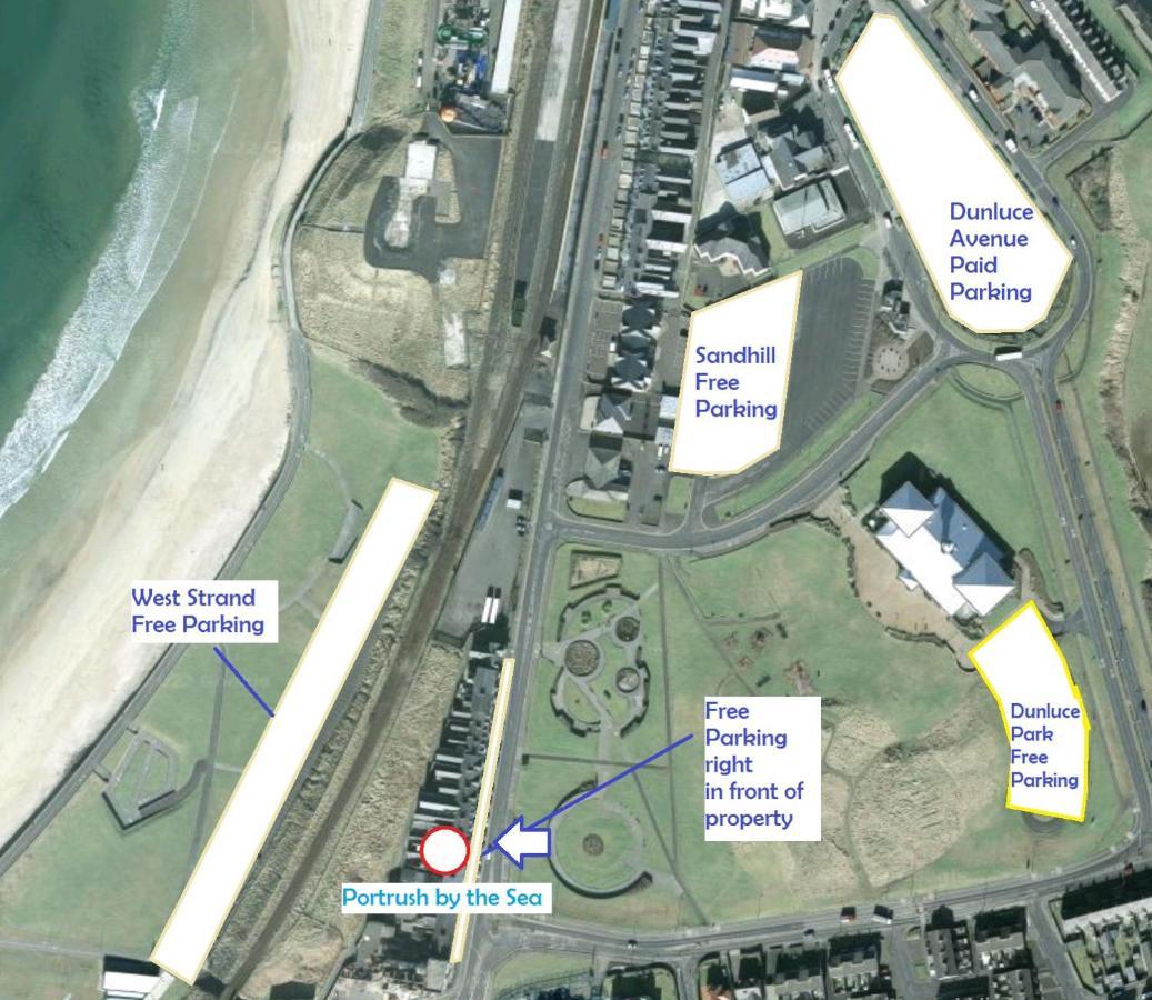 5 West Beach - Portrush By The Sea Eksteriør billede